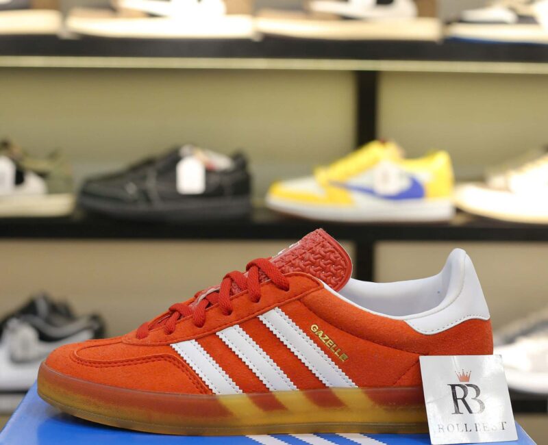 Giày Adidas Gazelle Indoor 'Bold Orange' Best Quality