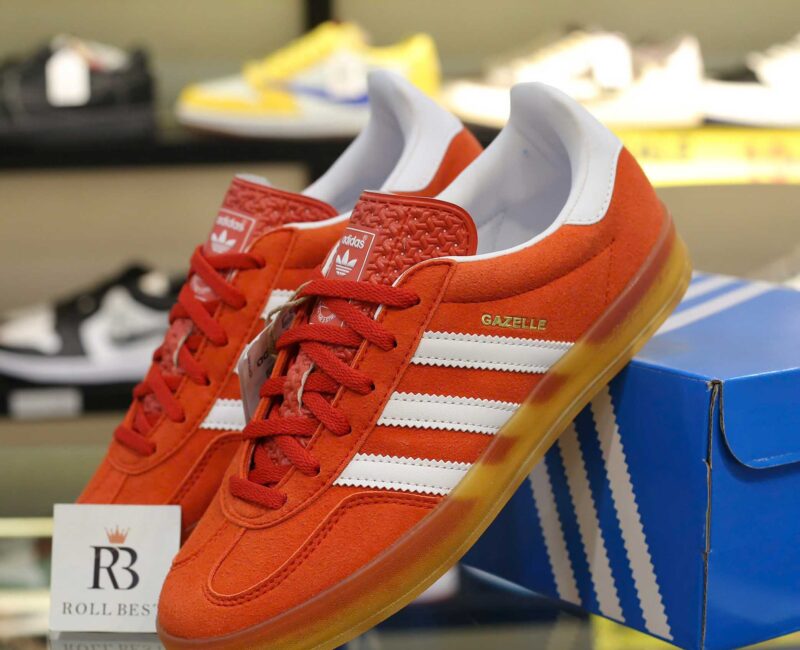 Giày Adidas Gazelle Indoor 'Bold Orange' Best Quality