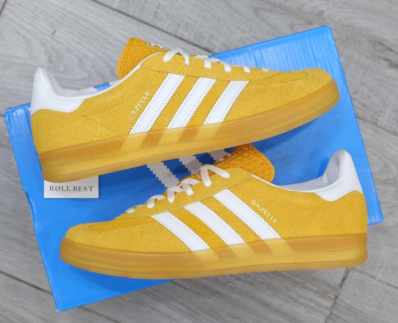 Giày Adidas Gazelle Indoor Orange Peel White Best Quality