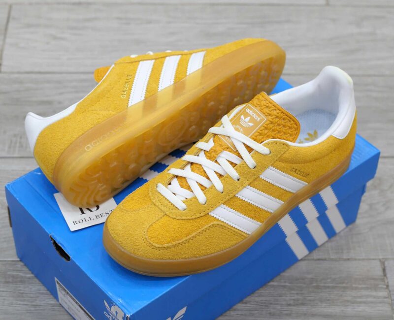 Giày Adidas Gazelle Indoor Orange Peel White Best Quality