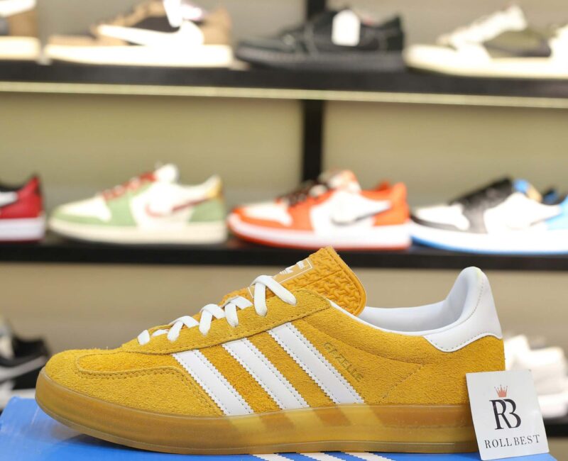 Giày Adidas Gazelle Indoor Orange Peel White Best Quality