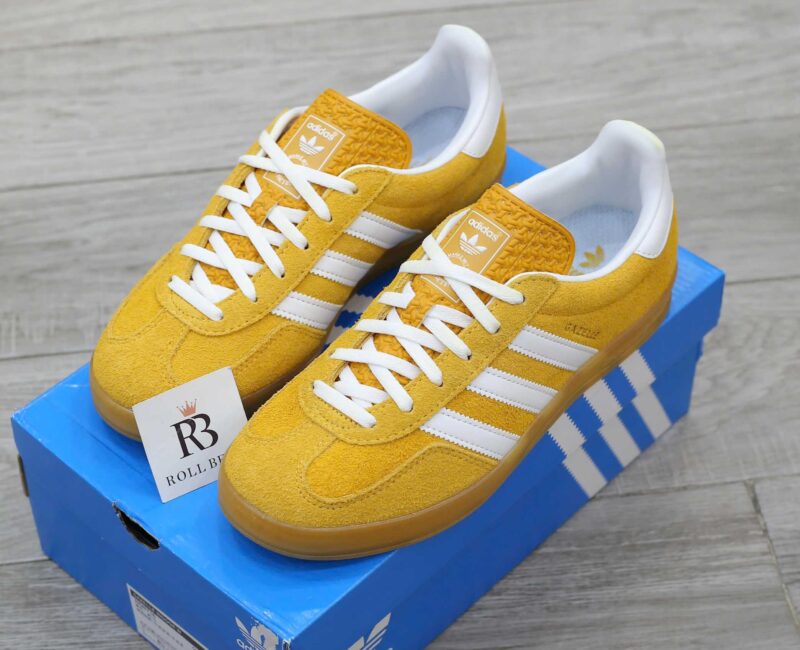 Giày Adidas Gazelle Indoor Orange Peel White Best Quality