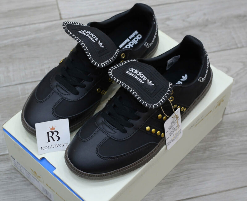 Giày Adidas Samba x Wales Bonner Studded Pack Black Best Quality