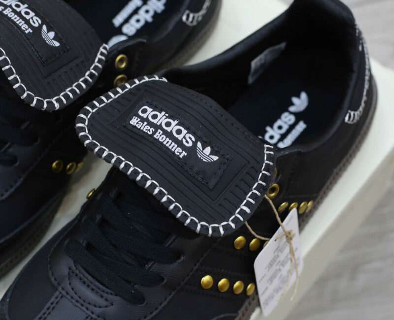 Giày Adidas Samba x Wales Bonner Studded Pack Black Best Quality