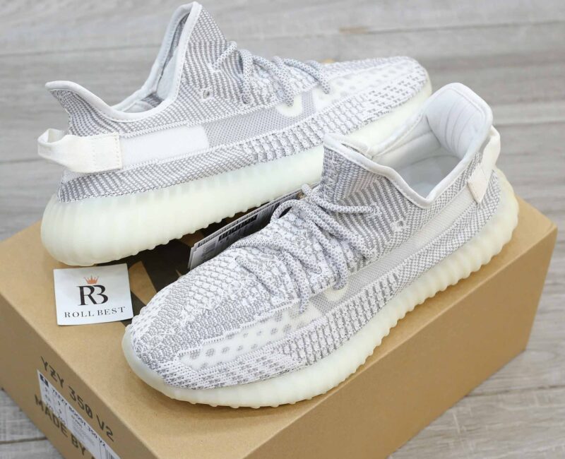 Giày Adidas Yeezy 350 V2 Static Reflective (full phản quang) Real