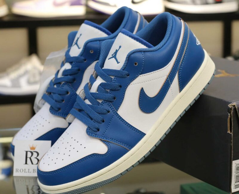 Giày Jordan 1 Low Industrial Blue Best Quality