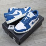 Giày Jordan 1 Low Industrial Blue Best Quality