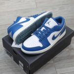 Giày Jordan 1 Low Industrial Blue Best Quality