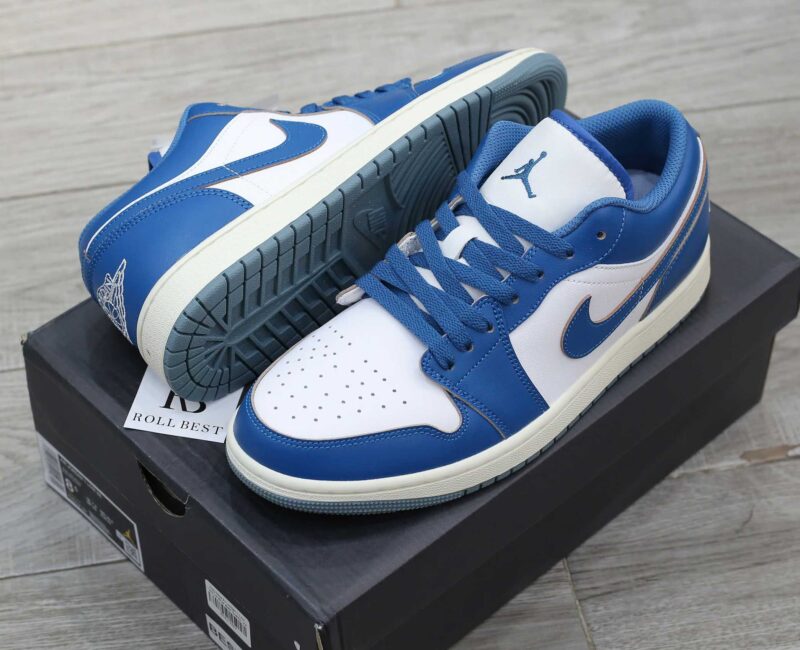 Giày Jordan 1 Low Industrial Blue Best Quality