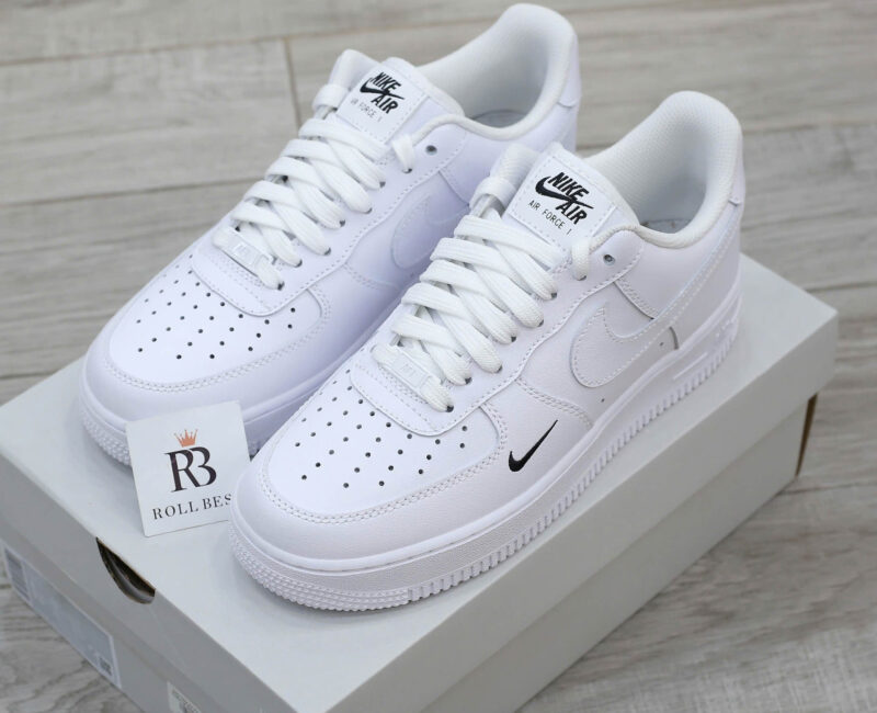 Giày Nike Air Force 1 ’07 Essential Sail-Black Best Quality