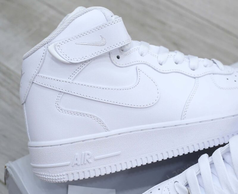 Giày Nike Air Force 1 High ’07 ‘Triple White’ Best Quality