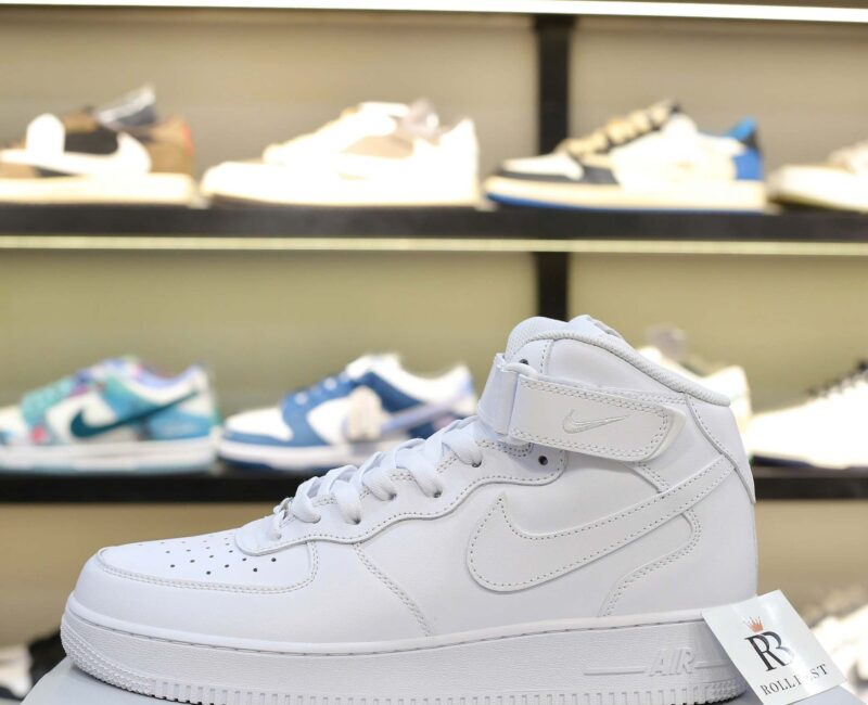 Giày Nike Air Force 1 High ’07 ‘Triple White’ Best Quality