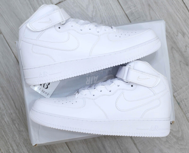 Giày Nike Air Force 1 High ’07 ‘Triple White’ Best Quality