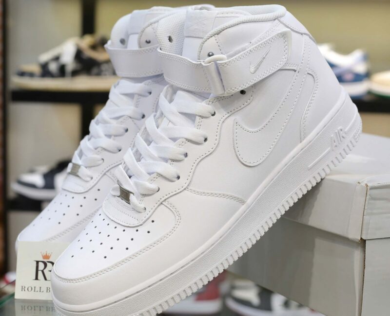 Giày Nike Air Force 1 High ’07 ‘Triple White’ Best Quality