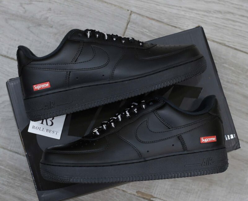 Giày Nike Air Force 1 Low Supreme Black Best Quality