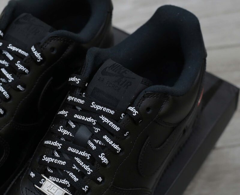 Giày Nike Air Force 1 Low Supreme Black Best Quality