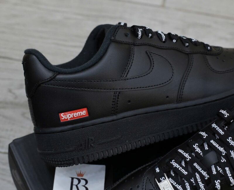 Giày Nike Air Force 1 Low Supreme Black Best Quality