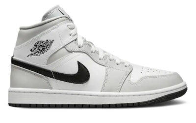 Giày Air Jordan 1 Mid Grey Fog And Light Smoke Grey Best Quality