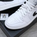 Giày Nike Air Jordan 1 Mid “White/Black” Best Quality