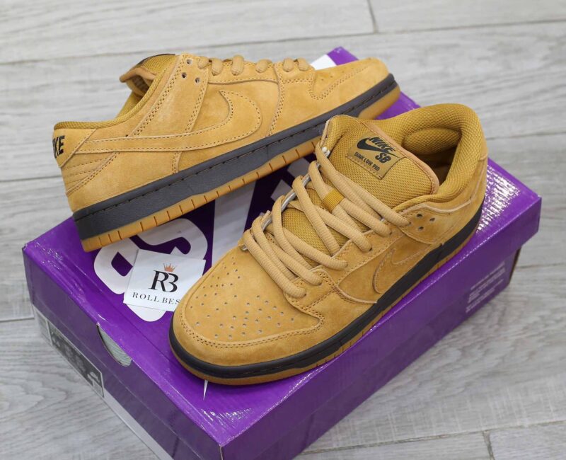 Giày Nike Dunk Low Pro SB Wheat Mocha Best Quality