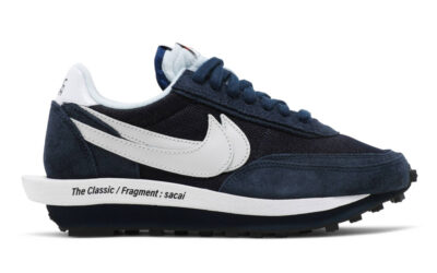 Giày Nike Fragment Design x sacai x LDV Waffle ‘Blackened Blue’ Best Quality