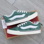 Giày Vans Knu Skool Suede Green Like Auth