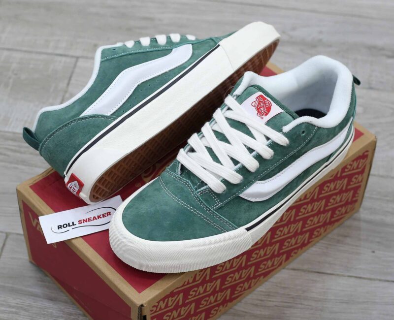 Giày Vans Knu Skool Suede Green Like Auth