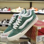 Giày Vans Knu Skool Suede Green Like Auth