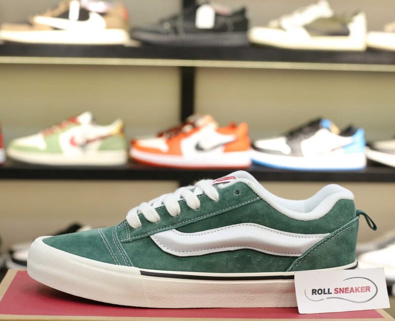 Giày Vans Knu Skool Suede Green Like Auth