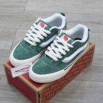 Giày Vans Knu Skool Suede Green Like Auth