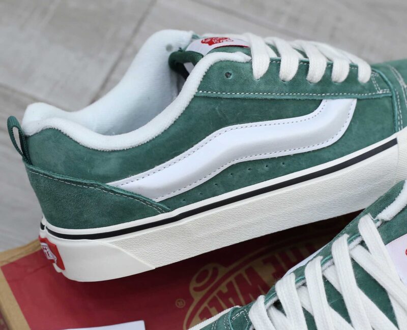 Giày Vans Knu Skool Suede Green Like Auth