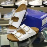 Dép Birkenstock Arizona Big Buckle White Màu Trng