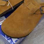 Dép Birkenstock Boston Soft Footbed Mink Màu Nâu