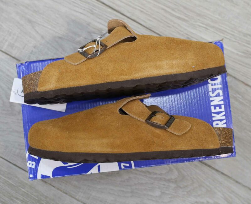 Dép Birkenstock Boston Soft Footbed Mink Màu Nâu