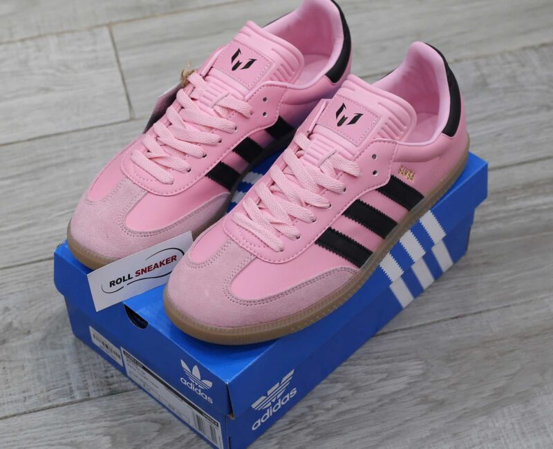 Giày Adidas Samba Inter Miami CF Messi Pink Like Auth