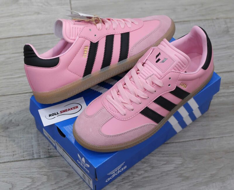 Giày Adidas Samba Inter Miami CF Messi Pink Like Auth