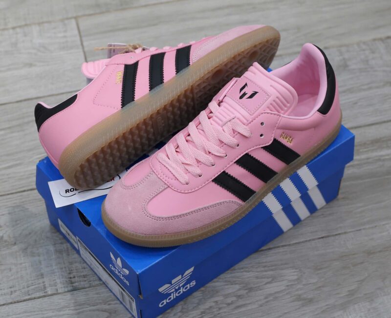 Giày Adidas Samba Inter Miami CF Messi Pink Like Auth