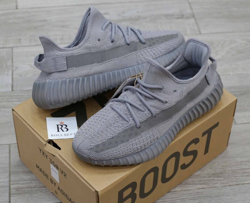 Giày Adidas Yeezy Boost 350 V2 Steel Grey Real