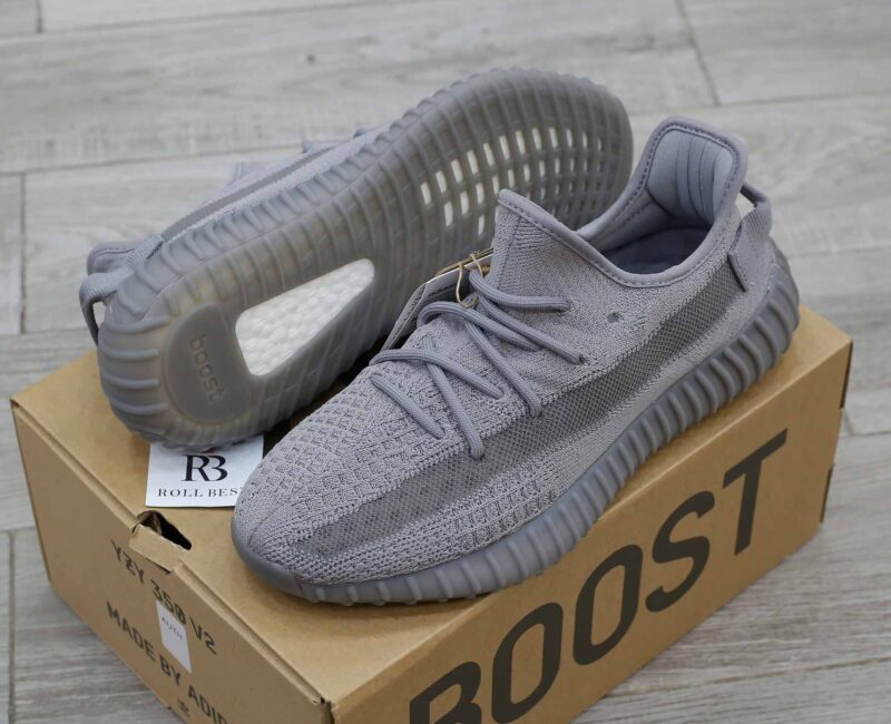 Giày Adidas Yeezy Boost 350 V2 Steel Grey Real