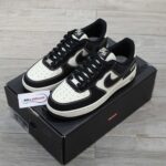 Giày Air Force 1 Supreme Black White Like Auth