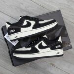 Giày Air Force 1 Supreme Black White Like Auth