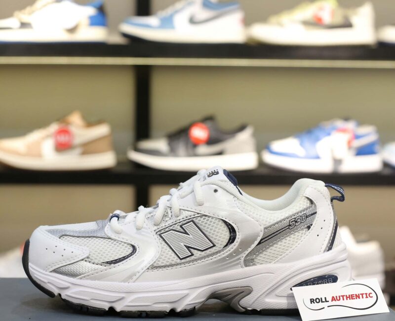 Giày New Balance 530 White Natural Indigo (GS) Real