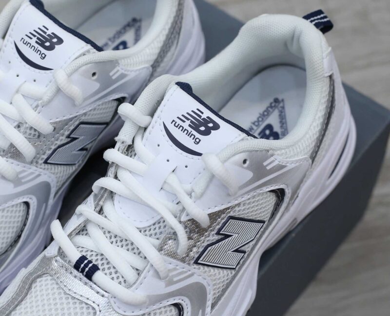 Giày New Balance 530 White Natural Indigo (GS) Real