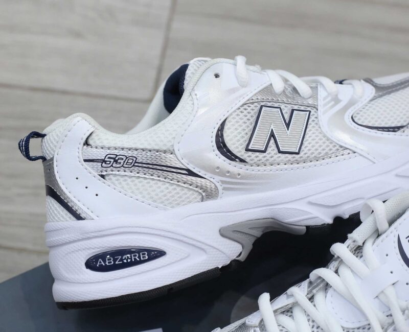 Giày New Balance 530 White Natural Indigo (GS) Real