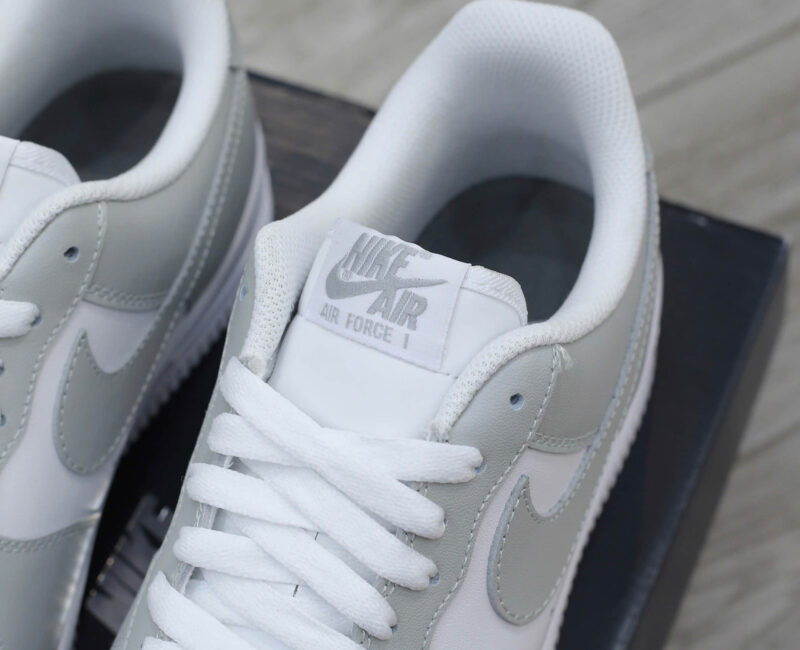 Giày Nike Air Force 1 Low White Light Grey Like Auth