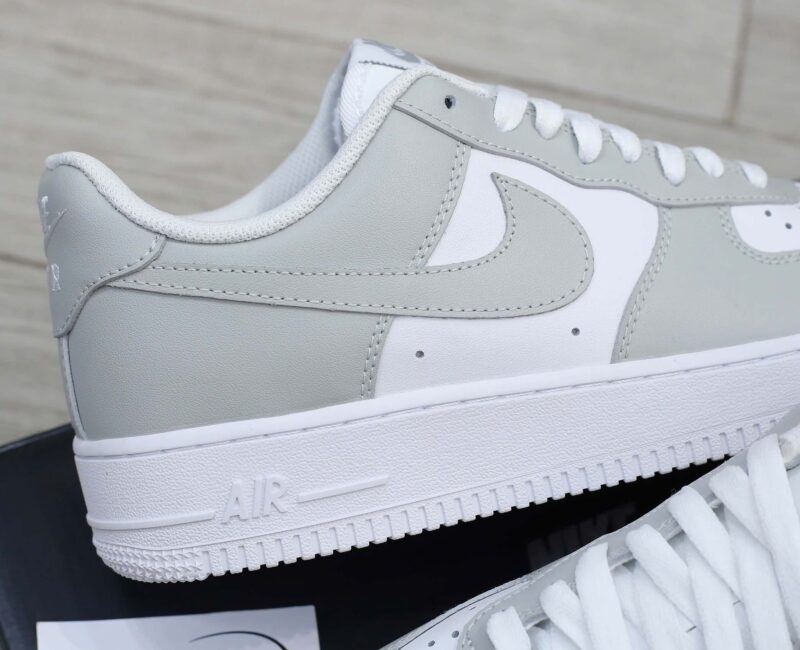 Giày Nike Air Force 1 Low White Light Grey Like Auth