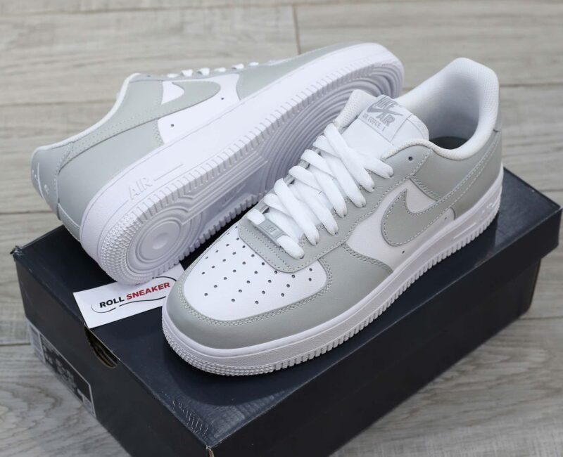 Giày Nike Air Force 1 Low White Light Grey Like Auth