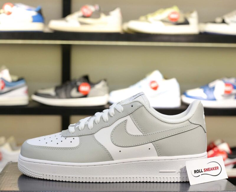 Giày Nike Air Force 1 Low White Light Grey Like Auth