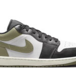 Giày Nike Air Jordan 1 Low Black Toe Medium Olive Men's Best Quality