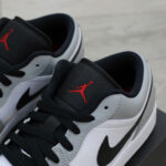 Giày Nike Air Jordan 1 Low Light Smoke Grey Real